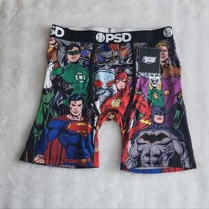 🦸‍♂️PSD Men’s Superhero Print Boxer Briefs – Multicolor – Size Medium – NWT